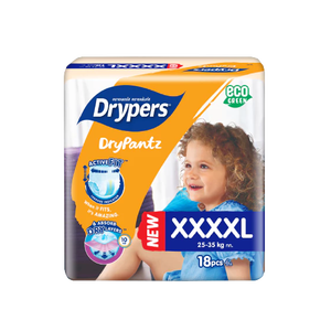 Drypers drypantz กางเกงผ้าอ้อมเด็กรุ่น0ซึมซับดีเยี่ยมสำหรับเด็กทารก P-10ชั่วโมงทำให้ผิวของทารกแห้งมาเลเซีย - Product Image 1