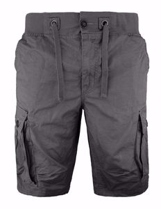 Pantalones Cortos Cargo Casuales para Hombre, Seis Bolsillos, Encaje, Tinte Liso, Transpirables, Antiarrugas, Tela de Nailon, Algodón y Lona, Pantalones Deportivos Cargo para Hombre - Product Image 4