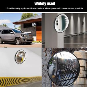 Specchio Convesso Acrilico Regolabile da 12 Pollici, Specchio ad Angolo Ampio per Maggiore Sicurezza in Stanze, Uffici e Magazzini - Product Image 3