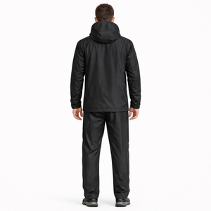 Chaqueta deportiva con capucha para hombre, ligera, transpirable, con cremallera, personalizable con logotipo OEM, para entrenamiento de invierno, B2B, chaquetas para hombre, EE. UU. - Product Image 2