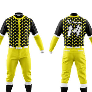 Uniforme de Béisbol de Secado Rápido y Transpirable, Ropa Deportiva Sublimada al por Mayor, Calidad Premium, Nuevo Diseño, Última Moda - Product Image 4