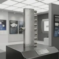Diviseur de puissance RF 1 à 8 voies 0,1-1,3 GHz, répartiteur de puissance RF, répartiteur coaxial de type N pour communications radar et satellite