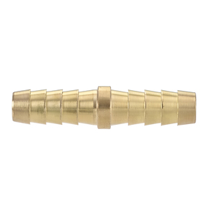Conector de latón chapado de alta presión para mangueras, reparador de uniones de mangueras de alta resistencia para una conexión segura - Product Image 1