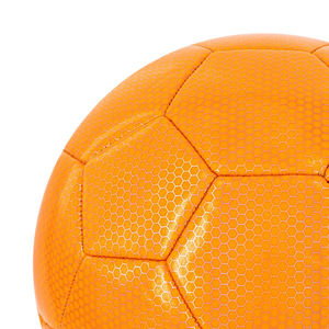 Ballon de football en tissu rayé, couture à la machine, taille 5, pour matchs d'équipe et entraînement, ballons de football en cuir personnalisés - Product Image 3