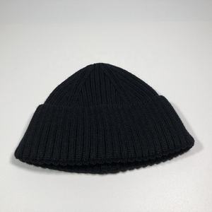 Unisex Folded Cuff <b>Beanie</b> Hat Ribbed Knit Winter Cap Soft Warm Casual Streetwear Headwear Accessory - Product Image 5