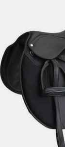 Silla de Doma Inglesa Close Contact con Armazón de Madera/Plástico y Cuero Suave para Competición y Entrenamiento Diario de Caballos - Product Image 2