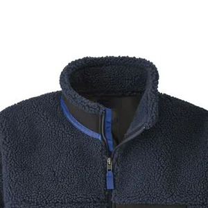 Fleece <b>Jacket</b> Premium Winter <b>Zip</b> <b>Up</b> Fleece Outerwear Soft Sherpa Fabric OEM Manufacturer Factory Production - Product Image 2