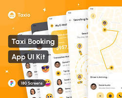 Aplicación de reserva de taxis con seguimiento en vivo de los conductores, estimaciones de tarifas y pagos digitales seguros. - Product Image 3