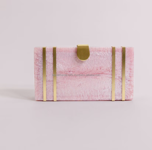 Nuevo Bolso de Mano de Resina, Diseño Artificial de Amor, Hecho a Mano, Regalo de Boda, Bolso de Fiesta con Hermosa Decoración - Product Image 2