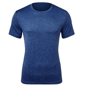 T-shirts de sport pour hommes, dernière tendance, coupe ajustée, polyester/coton, respirants, séchage rapide, écologiques - Vente en gros - Product Image 1