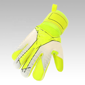 Guantes de Portero de Fútbol Profesionales de Cuero Transpirable, Dedos Completos, Alta Calidad - Product Image 4
