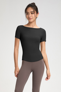 Women's Ribbed <b>Off</b> <b>Shoulder</b> Sweatshirt Stretch Casual <b>Long</b> <b>Sleeve</b> Pullover Slim Relaxed Fit Fashion <b>Top</b> Soft Knit Texture - Product Image 2