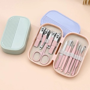 8/14/18pcs Professional Durable Stainless Steel Nail Clipper Set Manicure Pedicure Kit Portable Travel <b>Case</b> Earpick Nail <b>File</b> - Product Image 2