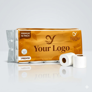 OEM ODM <b>Plastic</b> <b>Packaging</b> <b>Plastic</b> Handle Bag for Toilet Paper Roll Pack Made by PE Factory - Product Image 1