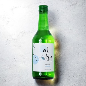 โซจูอาร์ยอน รสผลไม้ 360 มล. ขวดสีเขียว กรองด้วยถ่านไม้ไผ่ ผลิตโดยบริษัทโซวัน ประเทศเกาหลี - Product Image 3
