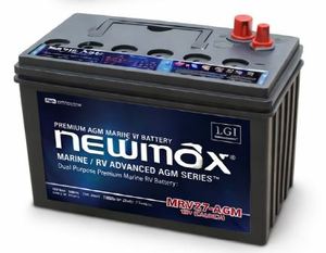 แบตเตอรี่ NEWMAX MRV24 เกาหลี 12V 75Ah แบบ Deep Cycle VRLA AGM สำหรับโซลาร์เซลล์ ยูพีเอส แบตสำรองไฟฟ้าชนิดตะกั่วกรด อายุการใช้งาน 7-8 ปี - Product Image 4
