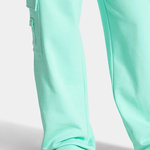 Premium <b>Women's</b> High Waist Wide Leg Canvas <b>Cargo</b> <b>Pants</b> Loose Fit Full Length Solid Fleece Breathable Multi Pocket Casual - Product Image 6