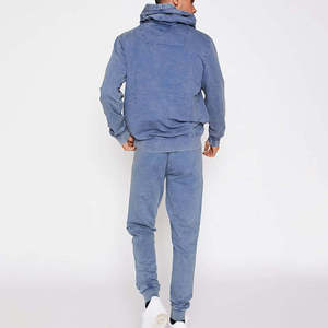 Conjunto Deportivo para Hombre de Primera Calidad, Estilo Urbano, Lavado Ácido, Logotipo Personalizado, para Correr, Trotar al Aire Libre, Ligero - Product Image 3
