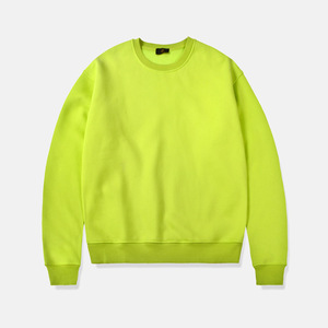 Sweat-shirt en molleton 100% coton de haute qualité, brodé, logo personnalisé, col rond pour femme, sweat-shirt surdimensionné, col rond personnalisé - Product Image 3