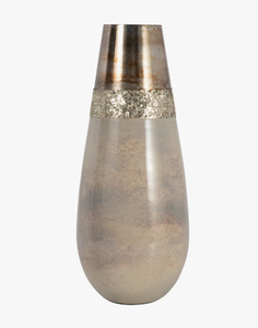 Wholesale Tall <b>Decorative</b> <b>Vase</b>, Metallic Flower Pot, Modern Home Decor Centerpiece - Product Image 2