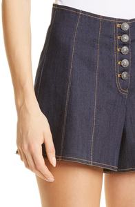 Shorts en jean pour femmes très tendance, coupe haute, fermeture boutonnée, style décontracté - Product Image 4