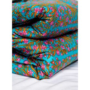 Tissu 100% Coton Imprimé au Bloc, Écologique, Respirant, Séchage Rapide, Léger, Tissu Croisé du Rajasthan pour Vêtements Femme et Fille - Product Image 1