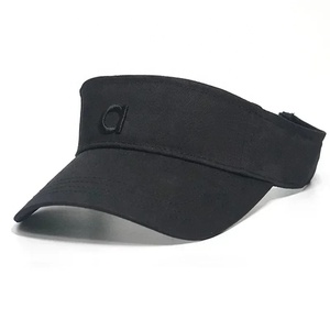 Casquette à visière noire réglable, bord incurvé, unisexe, chapeau d'extérieur pour adultes, printemps été, matière polyester - Product Image 2