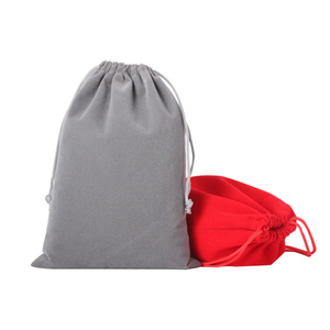 50pcs/lot 5x7cm 7x9cm 10x12cm Velvet Package Bags Organza <b>Drawstring</b> Gift Bags Wedding Jewelry Display Packaging <b>Pouches</b> - Product Image 1