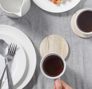 Juego de Posavasos de Mármol Moderno, Sencillo, Ecológico, Lavable, de Lujo, Accesorios de Barra para Mesa, Decoración del Hogar, Recuerdos para Cócteles - Product Image 4