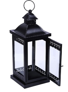 Hot Selling Metal Candle <b>Lantern</b> With <b>Black</b> Finished Candle <b>Lantern</b> for Home Decoration Handmade Customized - Product Image 6