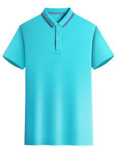 Camisetas Polo de Verano Unisex con Logotipo Personalizado Bordado e Impreso, Camisetas Culturales de Tela de Seda con Diseño Impreso Personalizado, Manga Corta - Product Image 4