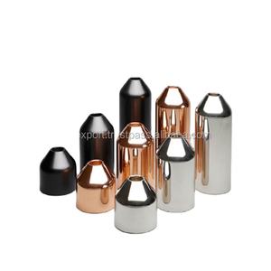 Finest Quality Most Shiny Polished Metal Bullet Shape <b>Candle</b> Holder for Home Living Room Decoration <b>Tea</b> Light Holder for Sale - Product Image 1
