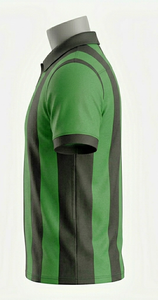 T-shirt de football pour homme de qualité supérieure, col en maille plate, brassard, 100 % polyester micro-interlock 160 g/m², respirant et à séchage rapide - Product Image 6