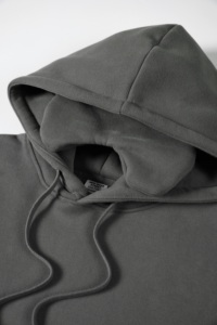 Nouveau design – Sweats à capuche épais à épaules tombantes, coupe oversize, style streetwear, personnalisables avec logo pour homme - Product Image 4