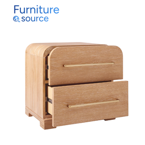 Table de nuit en bois de qualité supérieure Mobilier de chambre d'hôtel durable et élégant Fourniture de qualité abordable d'usine OEM ODM Vietnam pour les centres de villégiature - Product Image 1