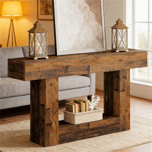 Wooden <b>Console</b> <b>Table</b> for <b>Sofa</b> Entrance or Lobby Use - Product Image 4