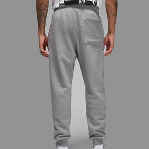 Latest Custom Print Straight Casual <b>Fleece</b> Cotton Sweatpants Drawstring Pockets <b>Men</b> <b>Joggers</b> - Product Image 2