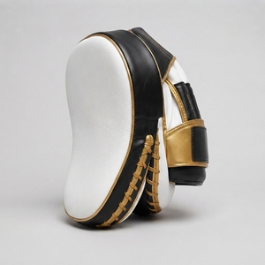Comfortable Durable Custom Colors & Logos With <b>Cheap</b> Price High Quality OEM Customized MMA Focus <b>Pads</b> Leather Material - Product Image 2