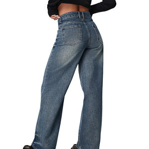 Pantalones Vaqueros de Mujer, Nueva Colección 2026, MOQ Bajo, Overoles de Mezclilla a la Moda para Uso Casual y de Fiesta, Servicio OEM, Pakistán - Product Image 6