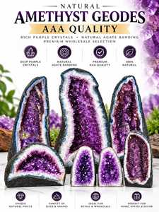 Natural <b>Crystal</b> Crafts Fengshui Power Energy Amethyst Cave <b>Cluster</b> Amethyst Geode <b>Cluster</b> From Brazil Office Store Feng Shui - Product Image 3