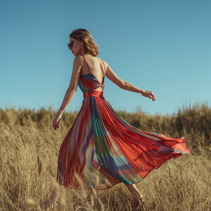 Jupe midi pour femme, élégante, décontractée, confortable, tendance, avec personnalisation OEM ODM - Product Image 1