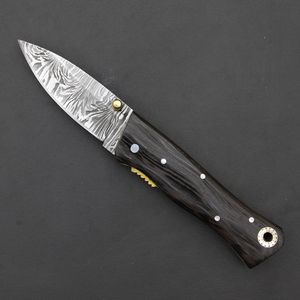 มีดพับพร้อมใบมีดเคลือบสโตนวอชและระบบเปิดแบบแมนนวลที่เรียบลื่น เหมาะสำหรับงานตัดทั่วไปและงานตัดที่ต้องใช้บ่อย - Product Image 4