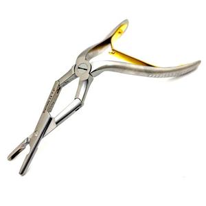 Pinces à septum Jansen Middleton en acier inoxydable, double action, manuelles, classe I ISO13485, pour usage chirurgical ORL et rhinoplastie - Product Image 1