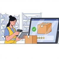 Servicios de Desarrollo de Aplicaciones Móviles Empresariales con Generador de Vídeo IA de Primera Clase para Soluciones POS de Escaneo de Códigos de Barras en Almacenes de Comercio Electrónico MAC Stock