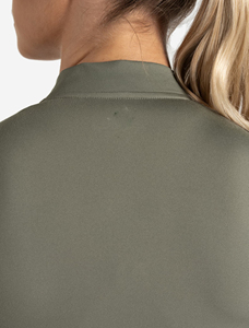 Customized Wholesale Logo Women Yoga Cotton Zipper Hoodie <b>Jacket</b> Long Sleeve Thumb Hole Slim Fit <b>Workout</b> Coats - Product Image 4