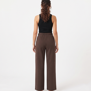 Pantalones Jogger de Pierna Ancha Personalizados para Mujer, Pantalones Casuales de la Mejor Calidad, Tejido Transpirable y Ecológico, Logotipo Personalizado - Product Image 3