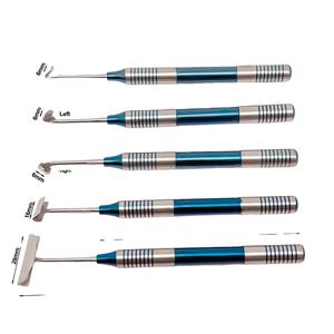Kit d'instruments chirurgicaux dentaires manuels en acier inoxydable de haute qualité : Élévateur périostal, Flap lingual, Instrument tissulaire pour implants CE 5 - Product Image 3
