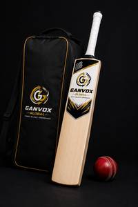 Batte de cricket en saule du Cachemire de qualité supérieure pour balle en cuir, grade 1, taille standard, capacité 1-3 kg, toutes saisons, emballage inclus - Product Image 2