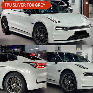 <span class=keywords><strong>Film</strong></span> de protection de peinture auto-cicatrisant PPF en TPU anti-rayures, couleur gris renard argenté, pour enveloppement de carrosserie automobile - Product Image 5