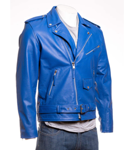 Men's High Quality Red <b>Canvas</b> Genuine Leather Moto Jacket Stand Collar Regular Fit Biker Style Winter Front - Product Image 4
